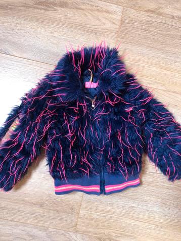 Kidzart Jas Meisje Maat 92 - Roze - Paars beschikbaar voor biedingen