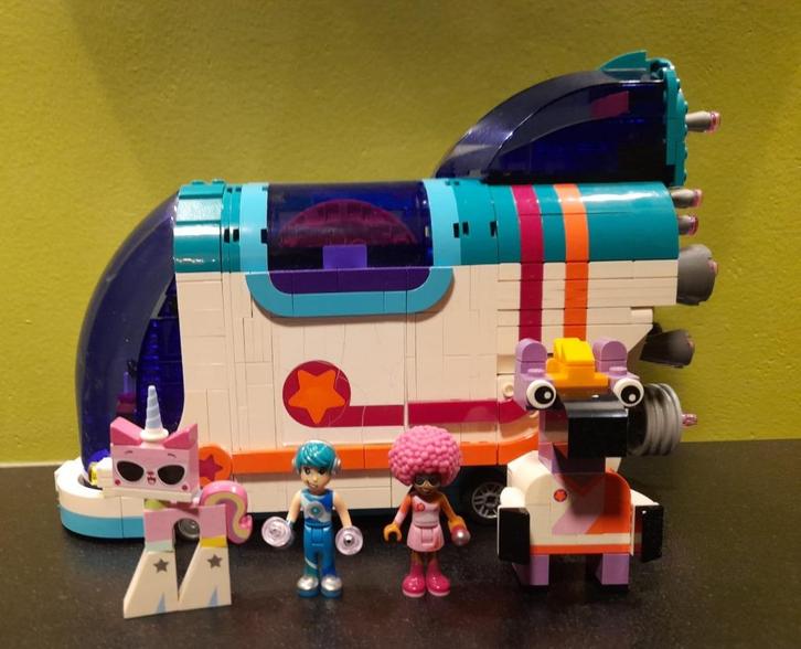 LEGO 70828 – The LEGO MOVIE 2 Pop-Up Party Bus, Kinderen en Baby's, Speelgoed | Duplo en Lego, Gebruikt, Lego, Complete set, Ophalen of Verzenden