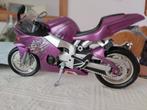 Vintage Mattel 2003 Flavas Doll Paarse Motorfiets Straatfiet, Ophalen of Verzenden, Zo goed als nieuw, Auto