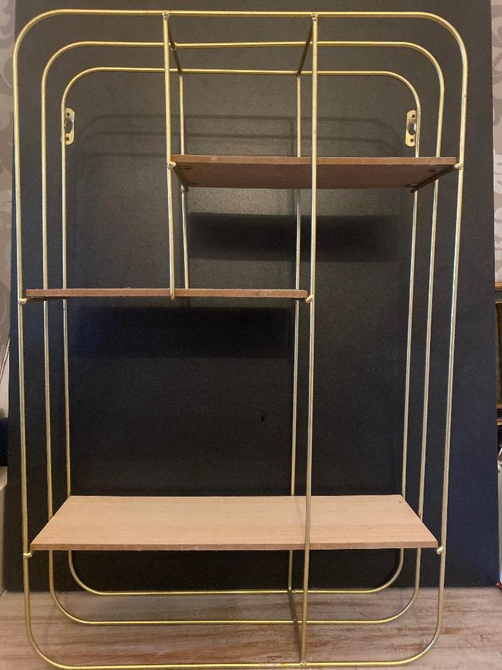 Wandrek, display, keukenrek, presentatie rek, etagère, Huis en Inrichting, Woonaccessoires | Etagères, Zo goed als nieuw, Ophalen of Verzenden