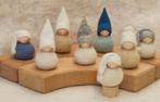 Jaarring steker Winter kabouter popje past in Grimms bv, Verzenden, Nieuw, Figuurtje(s), Wolvilt