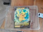 Mega pokemon kaart  pikachu echt, Ophalen, Zo goed als nieuw, Losse kaart