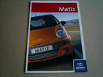 Daewoo Matiz 8 / 2003 20 pag., Verzenden, Zo goed als nieuw, Overige merken