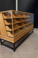 vintage toonbank vitrine ladekast winkel balie, Antiek en Kunst, Ophalen
