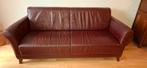 2,5 zits lederen bank, Ophalen, Zo goed als nieuw, 75 tot 100 cm, 200 tot 250 cm