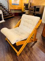Vintage Ikea Kon Tiki Chair Gillis Lundgren lounge fauteuil, Huis en Inrichting, Ophalen, Minder dan 50 cm, A, A