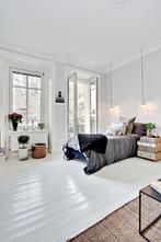 Wow...Deze prachtige witte houten vloer, Nu deal prijs, Nieuw, 10 m² of meer, 10 tot 30 cm, Hout