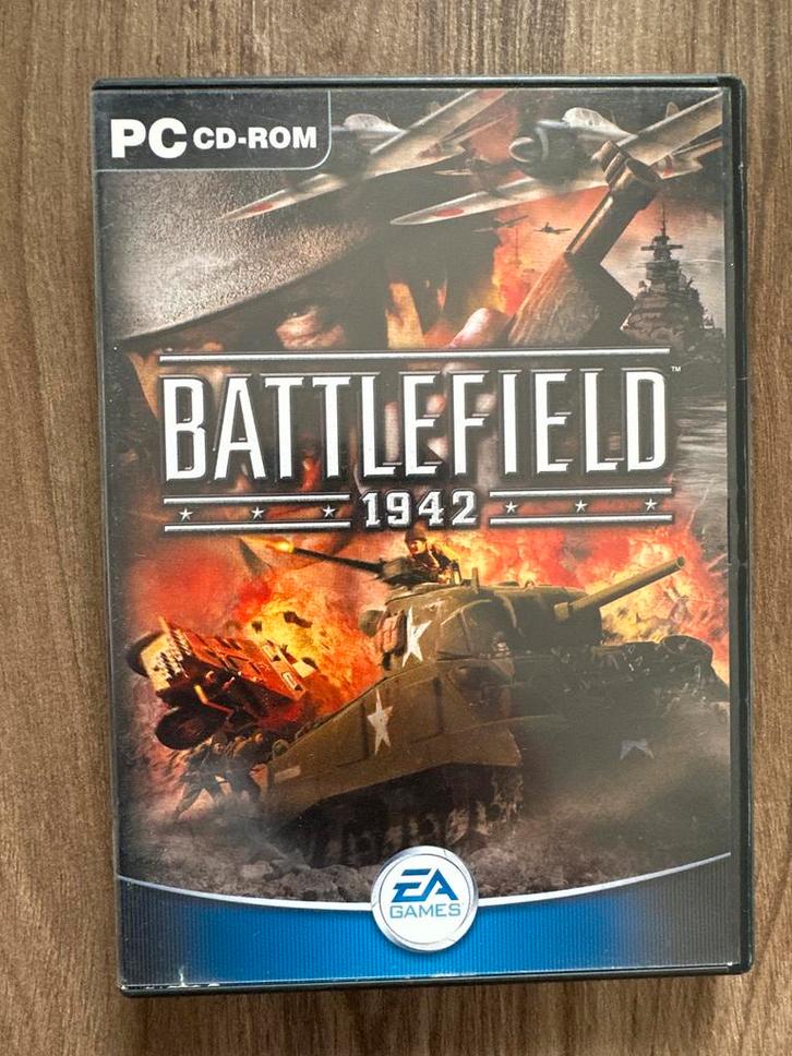 Battlefield 1942 PC CD-ROM - Klassieker!, Spelcomputers en Games, Games | Pc, Gebruikt, Shooter, 1 speler, Vanaf 16 jaar, Eén computer