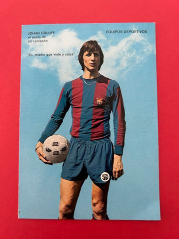 Johan Cruyff - Barcelona - Ajax - Spelerskaart beschikbaar voor biedingen