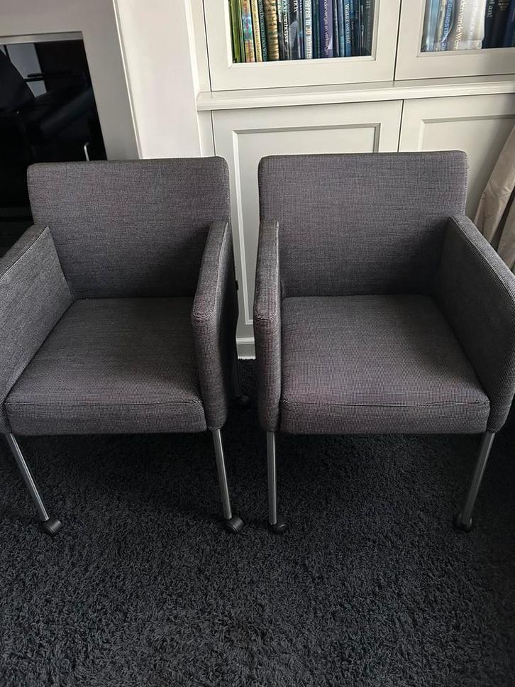 2 x Gelderland Lucca 6771, Huis en Inrichting, Fauteuils, Gebruikt, Stof, 50 tot 75 cm, 75 tot 100 cm, Ophalen