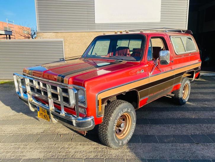 GMC JIMMY 1978 opknapper, Auto's, GMC, Bedrijf, Te koop, Metallic lak, Benzine, SUV of Terreinwagen, Automaat, Origineel Nederlands