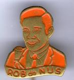 Rob de Nijs oranje op koper zanger speldje ( S_144 ), Verzenden, Nieuw, Figuurtje, Speldje of Pin
