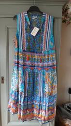 NIEUW katoenen strokenjurk van Oriëntique, maat 48, Kleding | Dames, Jurken, Overige kleuren, Verzenden, Maat 46/48 (XL) of groter