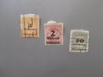 Postzegels Duitsland 1889 -1916 -1923 Reich Millionen, Verzenden, Duitse Keizerrijk, Gestempeld