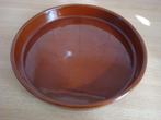 Grote schaal terracotta rond in zeer goede staat, Ophalen of Verzenden, Overige stijlen, Aardewerk, Schaal of Schalen