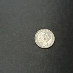 10 cent (dubbeltje) 1943 PE Wilhelmina, Zilver, Ophalen of Verzenden, 10 cent, Koningin Wilhelmina