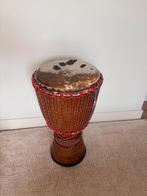 Djembe koeienhuid, Muziek en Instrumenten, Percussie, Ophalen of Verzenden, Gebruikt, Trommel