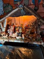 Kerststal met kerstgroep nieuw handgemaakt, Diversen, Ophalen of Verzenden, Nieuw