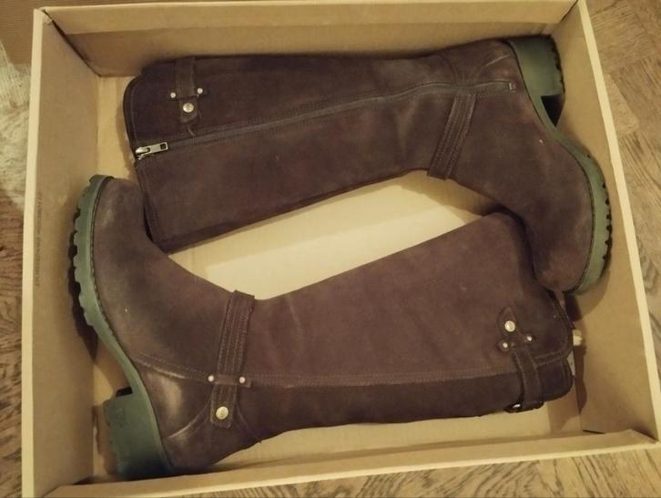 Uggs Jillian 39 W8, Kleding | Dames, Schoenen, Hoge laarzen, Bruin, Ophalen of Verzenden