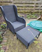 Luxe loungeset, Wicker, Zo goed als nieuw, Ophalen