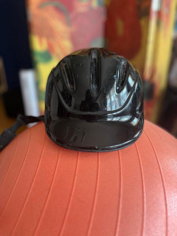 Paardrijcap Maat 57-62, Dieren en Toebehoren, Paardrijkleding, Gebruikt, Cap, Ophalen of Verzenden