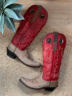 Old West hoge cowboylaarzen 37 38 western boots laarzen, Hoge laarzen, -, -, Ophalen of Verzenden