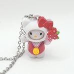 Hello Kitty 3D poppetje ketting kawaii, Sieraden, Tassen en Uiterlijk, Nieuw, Kunststof, Ophalen of Verzenden, Verstelbaar