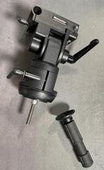 Manfrotto 528XB + Kessler Hercules 2.0 Head, Ophalen, Driepoot, Zo goed als nieuw, 175 cm of meer