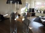 hoge vazen 2 stuks, Huis en Inrichting, Ophalen, Overige kleuren, 50 tot 75 cm, Glas