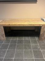 Steigerhouten tafels, Huis en Inrichting, Ophalen, Steigerhout, Industrieel, 200 cm of meer, 50 tot 100 cm