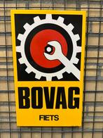 Bovag fiets emaille reclamebord, Verzamelen, Merken en Reclamevoorwerpen, Reclamebord, Gebruikt, Ophalen of Verzenden, Nvt