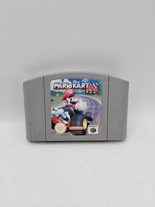Mario Kart 64 N64, Spelcomputers en Games, Games | Nintendo 64, Zo goed als nieuw, Racen en Vliegen, 1 speler, Vanaf 3 jaar, Ophalen of Verzenden