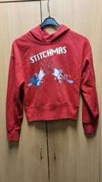 Stitch Kersttrui Maat 146/152 Rood met Muts, Kinderen en Baby's, Kinderkleding | Maat 146, Ophalen of Verzenden, Gebruikt, Stitch
