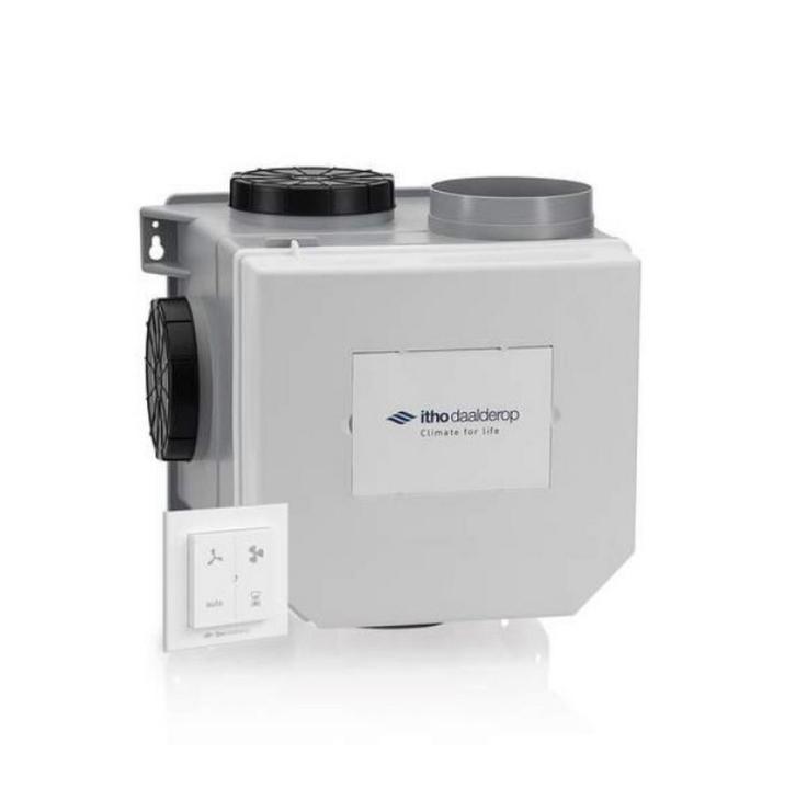 Bieden 👉 Itho Daalderop ventilatiebox nieuw in doos, Doe-het-zelf en Verbouw, Ventilatie en Afzuiging, Nieuw, Ophalen