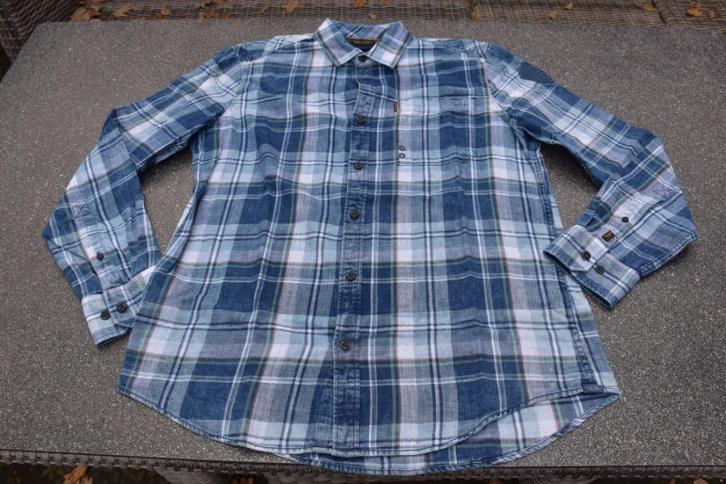 Blouse PME legend maat L, Kleding | Heren, Overhemden, Zo goed als nieuw, Halswijdte 41/42 (L), Blauw, Ophalen of Verzenden