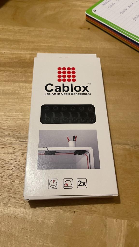 Cablox 8x8 Kabel Plakstrip – Kabels Netjes Organiseren, Computers en Software, Pc- en Netwerkkabels, Nieuw, Ophalen of Verzenden