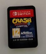 nintendo switch crash bandicoot 4 it's about time, Spelcomputers en Games, 1 speler, Zo goed als nieuw, Vanaf 7 jaar, Ophalen
