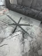 Salontafel en eettafel ( Kave Home), Huis en Inrichting, Tafels | Eettafels, Zo goed als nieuw, Vijf personen of meer, Glas, 150 tot 200 cm