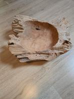 Houten schaal, Ophalen of Verzenden, Rond, Hout
