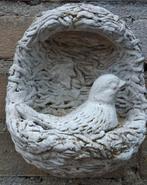 Vogelnest. Beton. Wanddecoratie. 16/18/11 cm., Ophalen, Gebruikt
