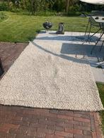 Wollen Noppenvloerkleed Vloerkleed, Ophalen, Wit, 150 tot 200 cm, 200 cm of meer