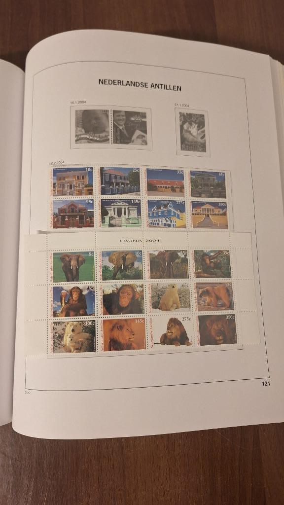 Davo luxe albumbladen Nederlandse Antillen 2004, Postzegels en Munten, Postzegels | Nederlandse Antillen en Aruba, Postfris, Ophalen of Verzenden