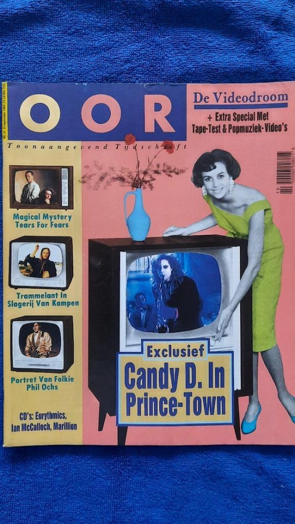 OOR 19-1989 De Videodroom Dulfer Tears For Fears Slagerij va, Boeken, Tijdschriften en Kranten, Zo goed als nieuw, Muziek, Film of Tv