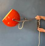 Gepo Oranje Eyeball - wandlamp, Ophalen, Gebruikt, Metaal