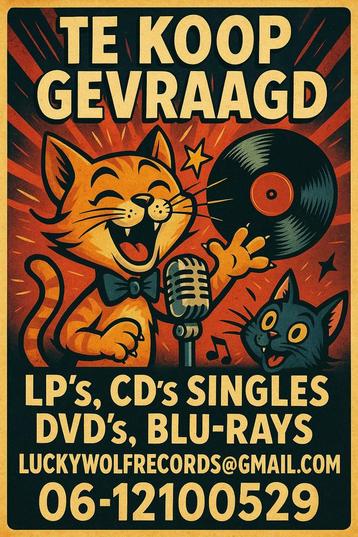 Te koop gevraagd Lp's Singles Dvd's Blu-ray's Cd's Inkoop beschikbaar voor biedingen