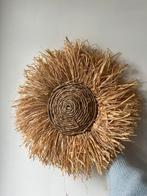 Rotan/ raffia wanddecoratie, Ophalen of Verzenden, Zo goed als nieuw