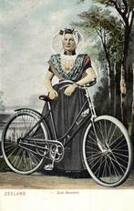 Zeeland - Zuid Beveland - fiets klederdracht - ongelopen, Verzenden, 1920 tot 1940, Ongelopen, Zeeland
