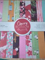 Cherry blossom papermania 30x30 paperpack, Nieuw, Ophalen of Verzenden