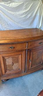 Antiek houten dressoir, Antiek, 100 tot 150 cm, Ophalen of Verzenden, Met deur(en)