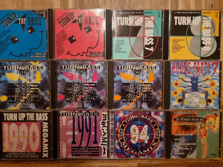 Turn Up The Bass CD Collectie (12 stuks), Cd's en Dvd's, Cd's | Pop, Ophalen of Verzenden